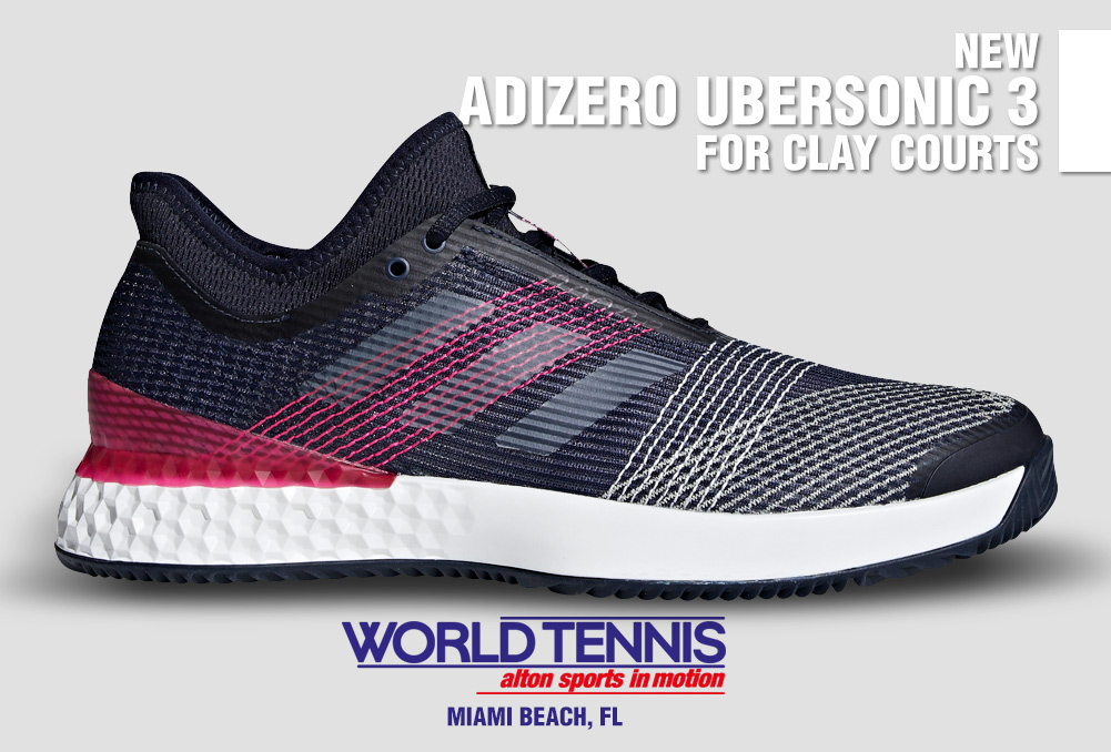 Adizero Ubersonic 3 Clay